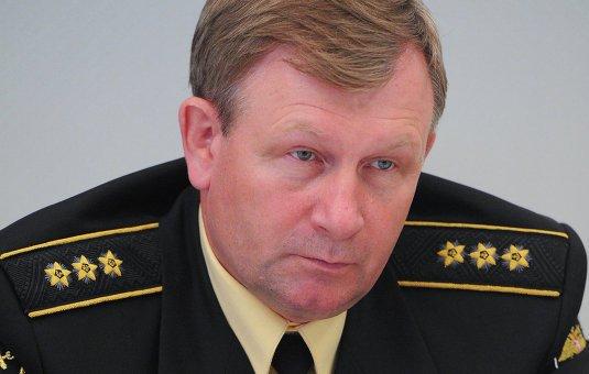 Главнокомандующий ВМФ России адмирал Виктор Чирков