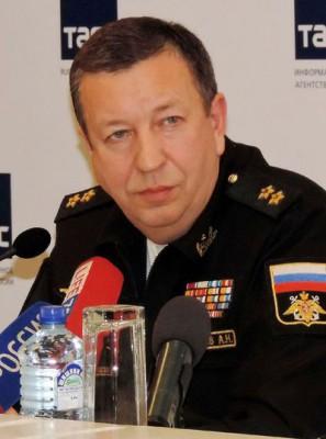 Заместитель главнокомандующего ВМФ России вице-адмирал Александр ФЕДОТЕНКОВ