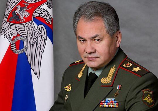 Министр обороны России генерал армии Сергей Шойгу