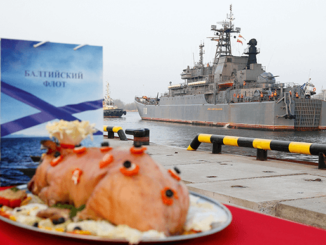 Корабли и суда Балтийского флота в течение года на регулярной основе выполняют задачи в составе постоянного оперативного соединения кораблей ВМФ России в Средиземном море