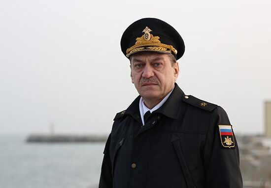 Начальник Управления боевой подготовки Военно-Морского Флота (ВМФ) России контр-адмирал Виктор Кочемазов