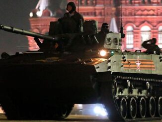 Сегодня в Москве состоится первая вечерняя тренировка военного парада на Красной площади