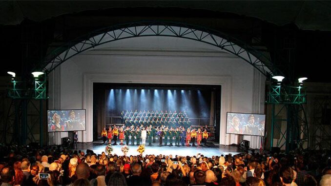 Концерт ансамбля имени А.В. Александрова состоялся в болгарском Бургасе