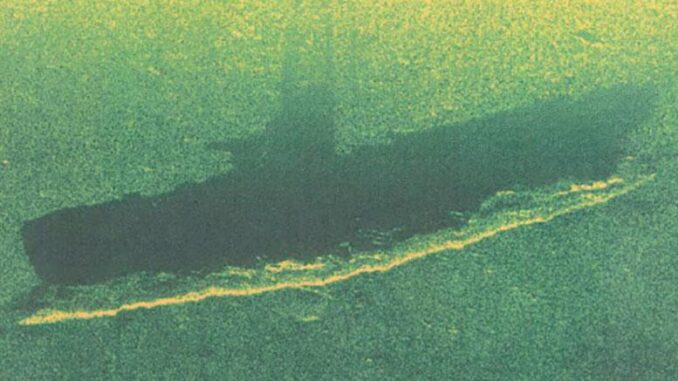 Моряки Балтийского флота обнаружили в Финском заливе затонувшую подводную лодку времен Великой Отечественной войны