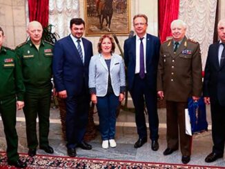 В Военной академии Генерального штаба Вооруженных Сил России открылась выставка, посвященная защитникам Отечества