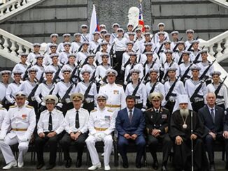 250 курсантов Тихоокеанского ВВМУ имени адмирала С.О.Макарова торжественно приняли присягу во Владивостоке