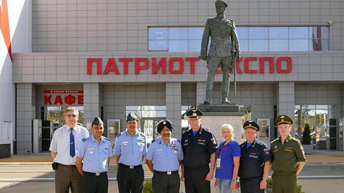 Конгрессно-выставочный центр «Патриот» посетила индийская военная делегация