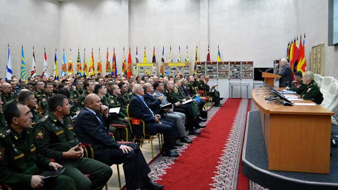 В Военном университете Минобороны России прошли традиционные Суворовские чтения