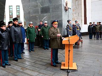 В Военной академии Генштаба открыли мемориальную доску первому начальнику Императорской военной академии