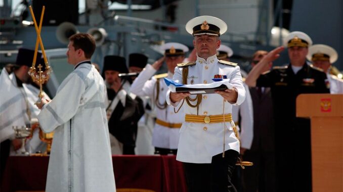В состав Черноморского флота принят патрульный корабль «Дмитрий Рогачёв»