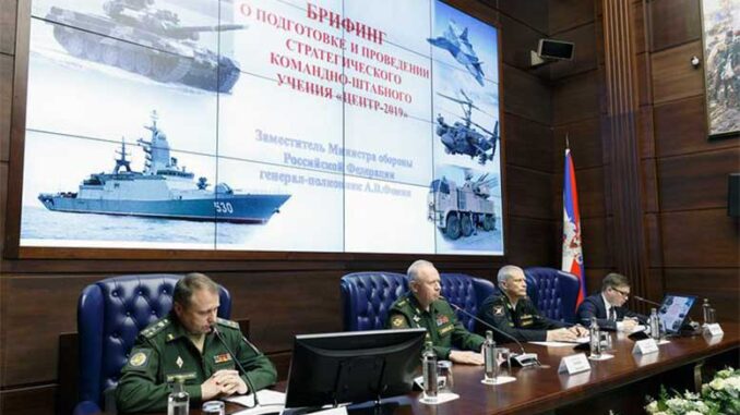 Минобороны РФ пригласило иностранных военных наблюдателей на стратегическое командно-штабное учение.