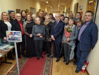 В Центральном Доме Российской Армии открылась выставка картин «Живопись на два голоса»