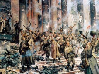 Картина П. Кривоногова «Победа» (1948).