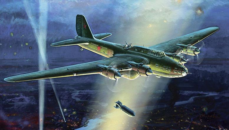 Дальняя бомбардировочная авиация успешно действовала в годы Великой Отечественной войны