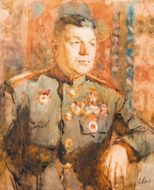 Генерал-майор Н. Симоняк