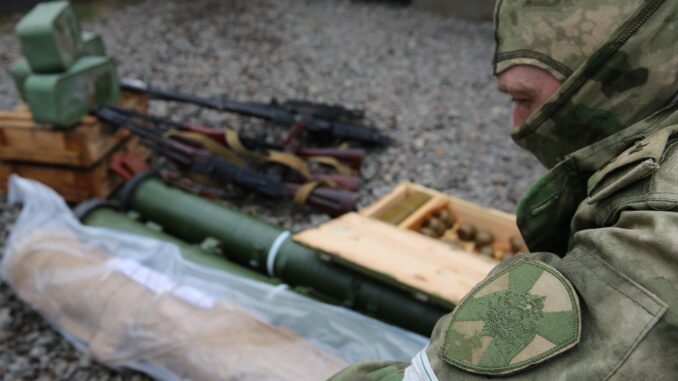 Росгвардейцы обнаружили вооружение и боеприпасы националистов в Харьковской и Запорожской областях