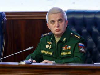 Генерал-полковник Мизинцев Михаил Евгеньевич, заместитель Министра обороны Российской Федерации